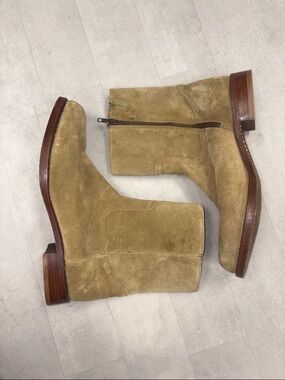 Frye Company Men's Boots - 'Austin Inside Zip' Dark Ash